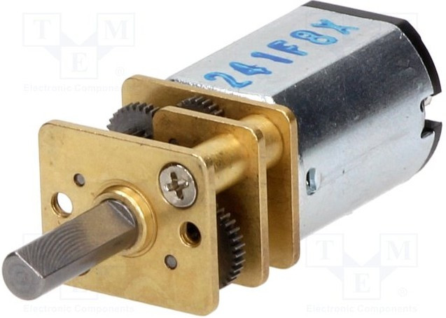 2368, Двигатель: DC, с редуктором, Medium Power, 6ВDC, 670мА, 150: 1