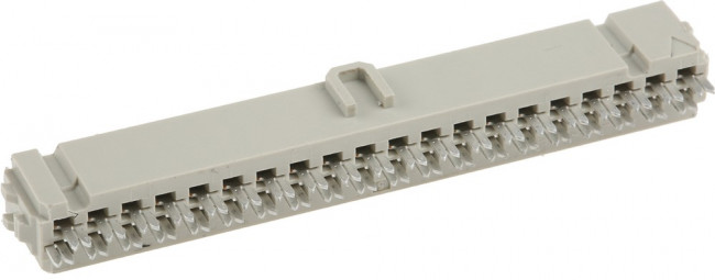 09185406813, Headers &amp; Wire Housings 40P IDC FEMALE SKT W/ STRAIN RELIEF