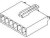 90331-1003, Headers &amp; Wire Housings 6CKT 3.96MM PITCH HOUSING