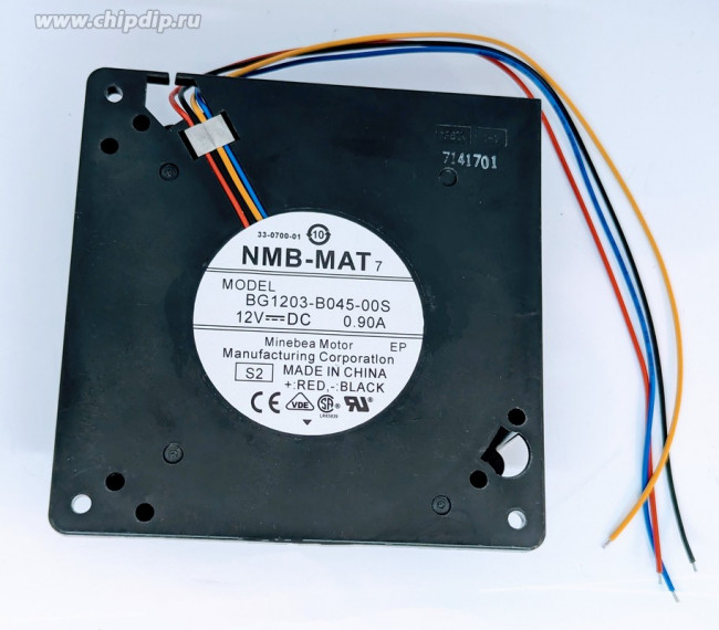 Вентилятор NMB MAT BG1203-B045-00S-S2 DC 12V 0.90A 120x32 4pin улитка