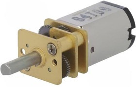 3067, Двигатель: DC, с редуктором, HPCB 6V, 6ВDC, 1,5А, Ось: D профиль