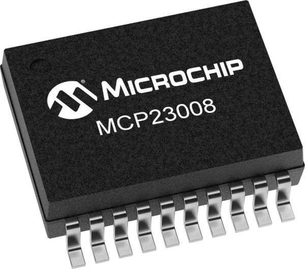 MCP23008T-E/SS, 8-разрядный расширитель ввода-вывода и шины I2C