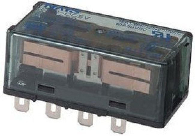 SP2-P-DC24V, Универсальное реле, серия SP, силовое, без защелки, DPDT, 24В DC, 15А SP2-P-DC24V, Универсальное реле, серия SP, силовое, без защелки, DPDT, 24В DC, 15А