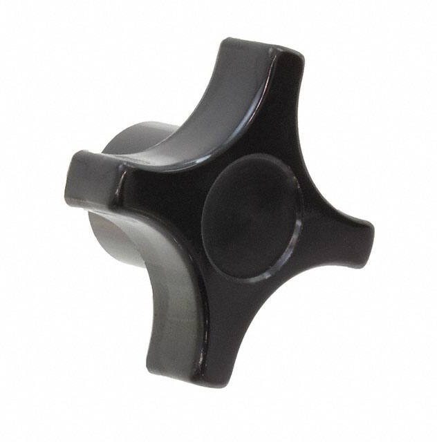2830AF, FOUR ARM CLAMPING KNOB, PHENOLIC, 50MM