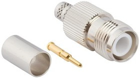 122409RP, RF Connectors / Coaxial Connectors TNC ST JACK RG-8X/ LMR240 REV POLARITY 122409RP, RF Connectors / Coaxial Connectors TNC ST JACK RG-8X/ LMR240 REV POLARITY
