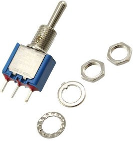 5239AB, Toggle Switches Pln bushing togle SP ON OFF ON