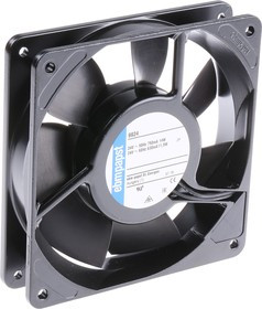 9924, 9900 Series Axial Fan, 24 V ac, AC Operation, 114m³/h, 14W, 119 x 119 x 25mm