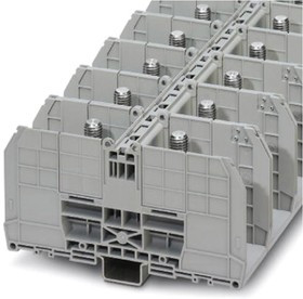 3244627, RBO 12 Series Grey Non-Fused DIN Rail Terminal, 10 240mm², Single-Level, Bolt Termination