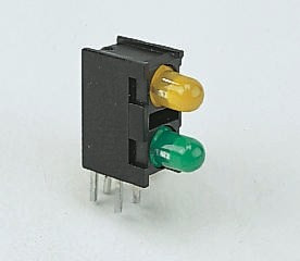 0035.9675.2, 0035.9675.2, Green &amp; Red Right Angle PCB LED Indicator