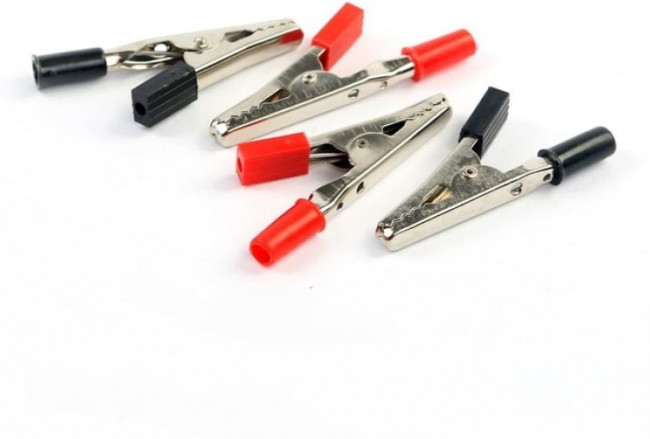 Зажим крокодил GL-142, 50 мм, 20А 4 шт. 50607