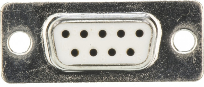 09641117800, 9 Way Panel Mount D-sub Connector Socket, 2.77mm Pitch
