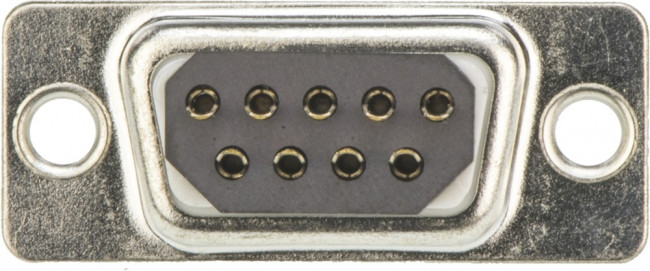 09641117800, 9 Way Panel Mount D-sub Connector Socket, 2.77mm Pitch