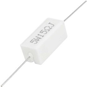 RX27-1 15 Ом 5W 5% / SQP5, Мощный постоянный резистор , керамо-цементный корпус