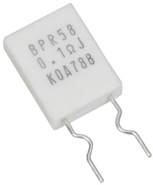 BPR58C1R0J, 1 Ceramic Resistor 5W ±5% BPR58C1R0J