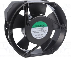 A2175HBT-TC, Вентилятор осевой, 230В AC, 171х151х51мм, подшипник качения, 344куб.м/ч, 51дБА