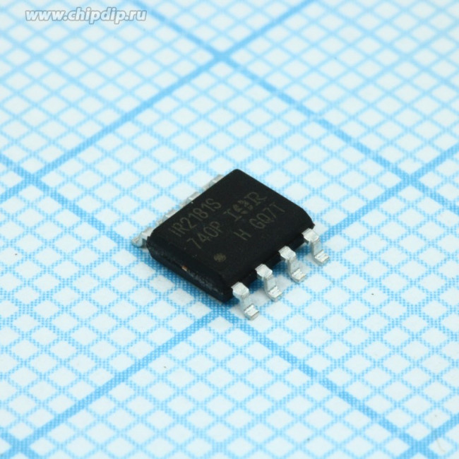 IR2181STRPBF, Driver 600V 2.3A 2-OUT High and Low Side Non-Inv 8-Pin SOIC N T/R
