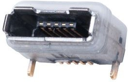 MUC-20PFFR-JS8C02, USB Connectors PANEL 20MAB F IPX8 MICRO-AB USB