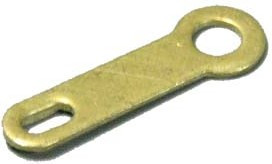Клемма "лепесток", d2,2x10,0, латунь