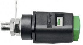 SDK 503 / GN, Green Test Terminal, 4 mm Connector, 16A, 33 V ac, 70V dc, Nickel Plating SDK 503 / GN, Green Test Terminal, 4 mm Connector, 16A, 33 V ac, 70V dc, Nickel Plating