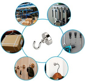 Магнитное крепление с крючком 7,5 см, Forceberg