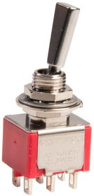 SPC21299, SWITCH, TOGGLE, DPDT, 5A, 250V