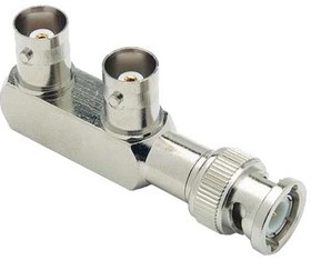 BA840, F ADAPTER, BNC JACK-JACK-PLUG, 50 OHM