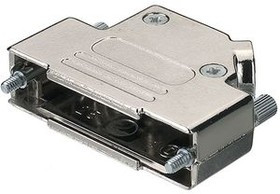 DVMA25UN4-OS-METAL CAP, D-Sub metal hood Poles 25