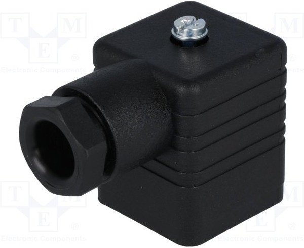 GDM 2009 BLACK, Valve Access Cable Socket Polyamide Black