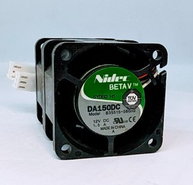 Вентилятор Nidec DA150DC B35515-58GIG 12V DC 1.5A 40x55 6pin
