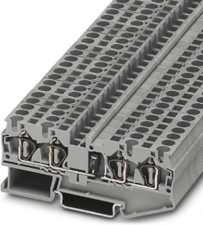 3037782, DIN Rail Terminal Blocks ST 4-QUATTRO-DIO 1N 5408/L-R 3037782, DIN Rail Terminal Blocks ST 4-QUATTRO-DIO 1N 5408/L-R