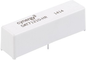 DBR71210-HR, Герконовое реле, Родий, SPST-NC, 12 В DC, D-HR, Сквозное Отверстие, 240 Ом, 3 А