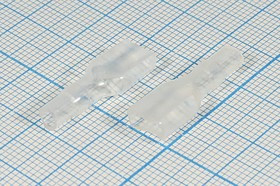 Кожух для клеммы розетка 6,4x0,8, 1H , изолированный прозрачный