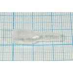 Кожух для клеммы розетка 6,4x0,8, 1H , изолированный прозрачный