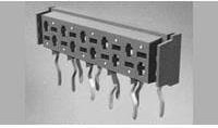 338070-4, Conn Socket Strip SKT 4 POS 1.27mm Solder RA Side Entry Thru-Hole T/R