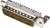 8-1393480-7, Amplimite HD-20 25 Way Right Angle Through Hole D-sub Connector Plug, 2.76mm Pitch, with 4-40 UNC 8-1393480-7, Amplimite HD-20 25 Way Right Angle Through Hole D-sub Connector Plug, 2.76mm Pitch, with 4-40 UNC