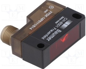 FPDK14P5111/S14, Датчик: оптоэлектронный, Дальность: 0-3,8м, PNP, DARK-ON, LIGHT-ON FPDK14P5111/S14, Датчик: оптоэлектронный, Дальность: 0-3,8м, PNP, DARK-ON, LIGHT-ON