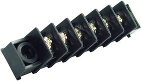 X977T06, Клеммник шаг 7.62мм с отверстием 6-контактный X977T06, Клеммник шаг 7.62мм с отверстием 6-контактный