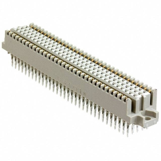 148452-5, DIN 41612 Connectors VRT REC 5X032P L2 VME64