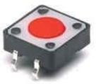 FSM103A, Switch Tactile OFF (ON) SPST Round Button Gull Wing 0.05A 24VDC 2.55N SMD Loose