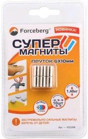 Неодимовый магнит-пруток 6×10мм (10шт)