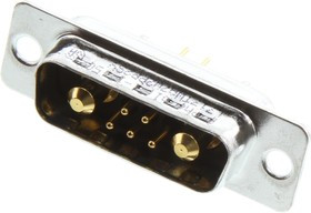 L717TWA7W2PP2SY, D-SUB CONN, COMBINATION, PLUG, DA-7W2