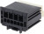 MX-31372-1000, STAC64 ASSY RCPT 10 CKT HYB BLK POL A