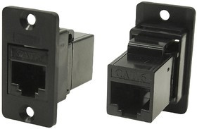 CP30622, Адаптер в линию, RJ45, RJ45, Переходник, Встраиваемый в Линию, Slim FeedThrough, Гнездо