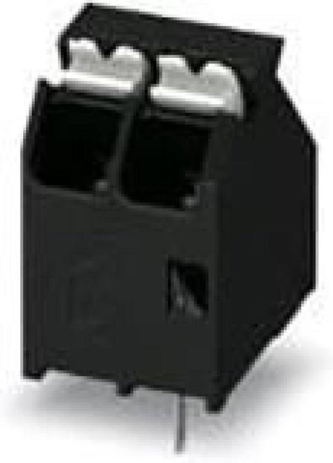 1071177, Fixed Terminal Blocks PCB Block 13.5A 2 Pos Black