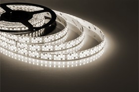 Cветодиодная LED лента LS615, 240SMD 3528 /м 19.2Вт/м 5м IP65 12V теплый белый 27734