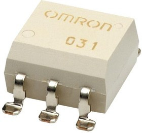 G3VM-61ER2, МОП-транзисторное реле, SPST-NO (1 Form A), AC / DC, 60 В, 4 А, DIP-6, SMD (Поверхностный Монтаж)