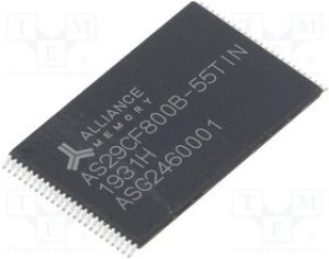 AS29CF800B-55TIN, Память FLASH, NOR Flash, 1Mx8бит, 55нс, TSOP48, параллельный AS29CF800B-55TIN, Память FLASH, NOR Flash, 1Mx8бит, 55нс, TSOP48, параллельный
