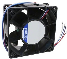 4118N/2H4PU, Вентилятор осевой, 119х119х38мм,48В, DC, 28Вт, качения, 6800об/мин, 4 провода