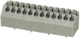 TBL002A-350-12GY-2GY, Fixed Terminal Blocks Terminal block, screwless, 3.50, 45, 12 poles, cool gray