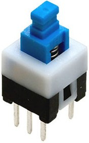 KLS7-P5.8x5.8 0 кнопка без фикс..5.8мм 30В 0.1А (PS580N)